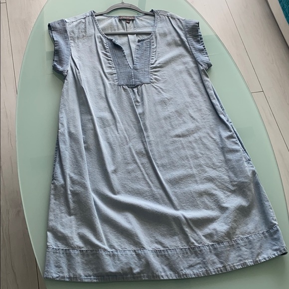 Luxology denim dress, size 8 - Picture 1 of 4